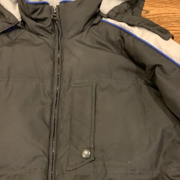 ZeroXposur down jacket side 14/16 with detachable hood (black, grey, blue) - Picture 7 of 15